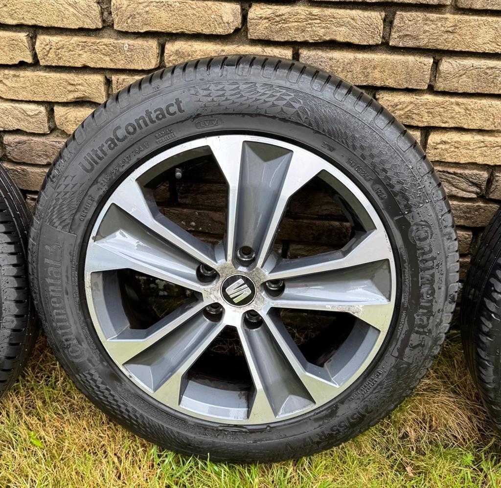 Org Ronal 17” 5x112 Velgenset Zomerbanden + Winterbanden, Banden en Velgen, 17 inch, Ophalen of Verzenden, Personenwagen