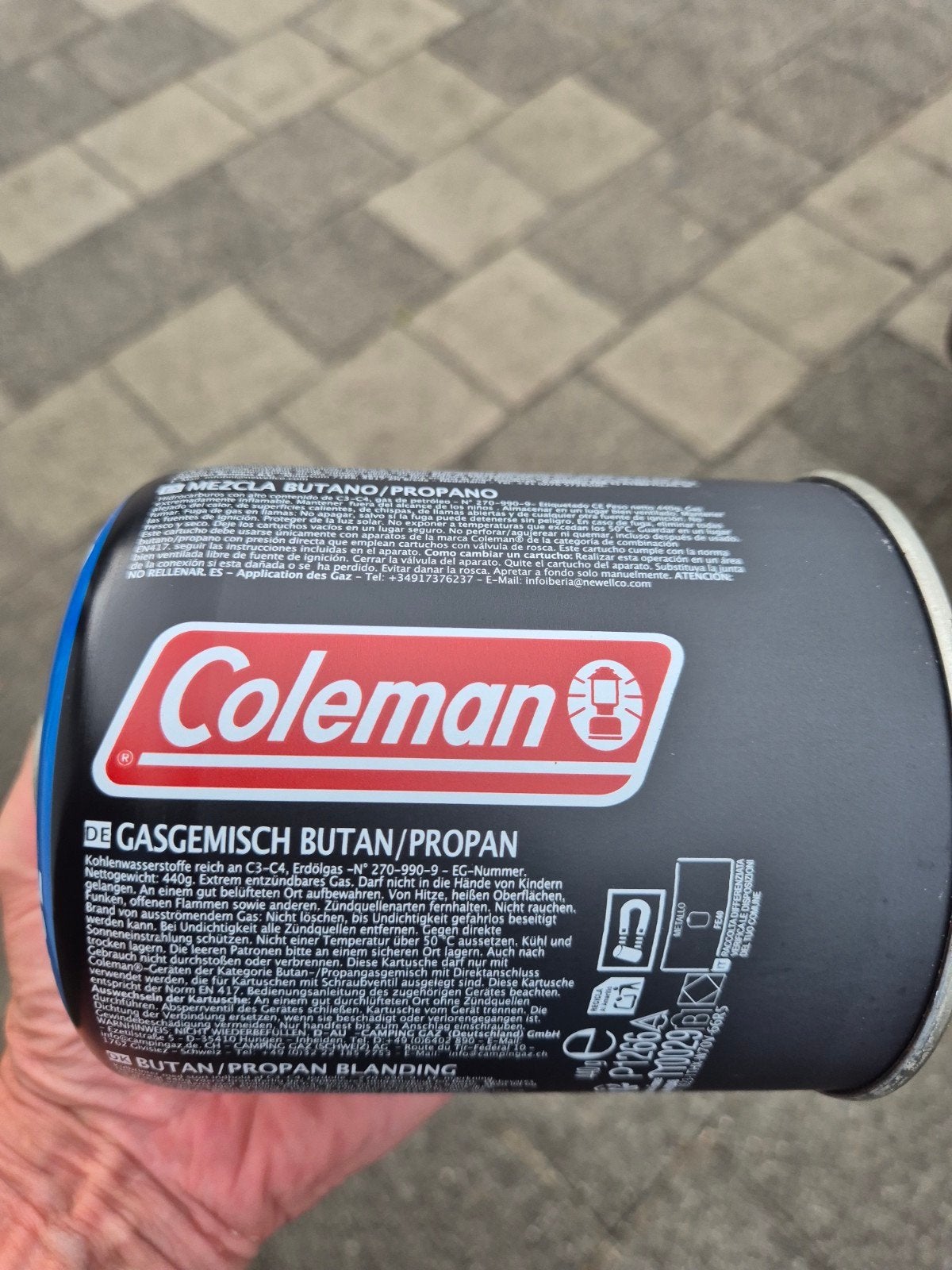 Coleman C500 Performance gasfles - Butaan/Propaan, Ophalen of Verzenden, Nieuw