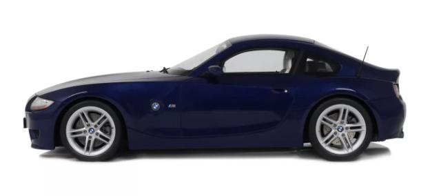 OttoMobile 1:18 BMW Z4 M Coupe Interlagos blue metallic 2006, OttOMobile, Nieuw, Ophalen of Verzenden, -