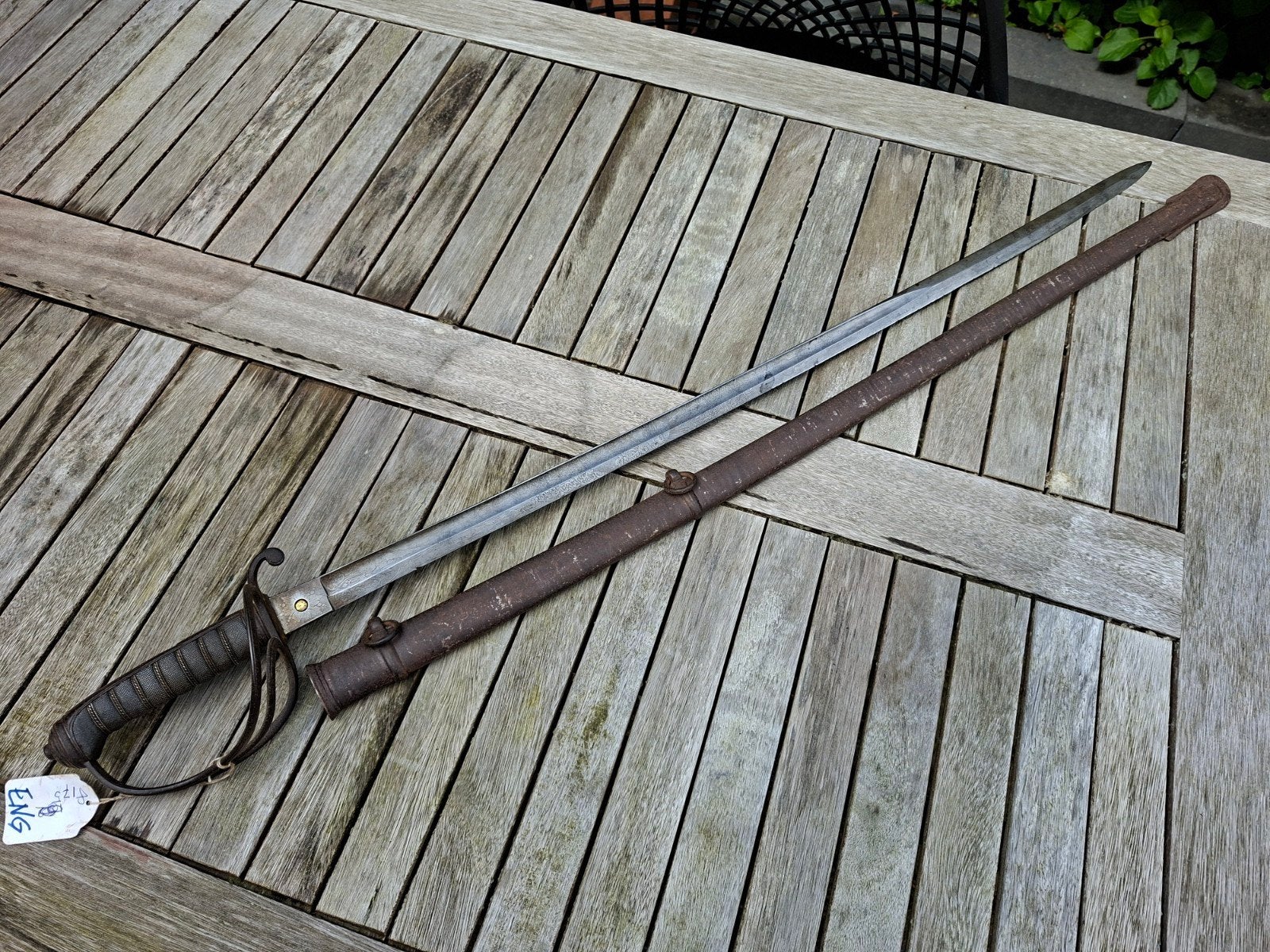 engels sabel origineel 1821 artillery, Ophalen of Verzenden