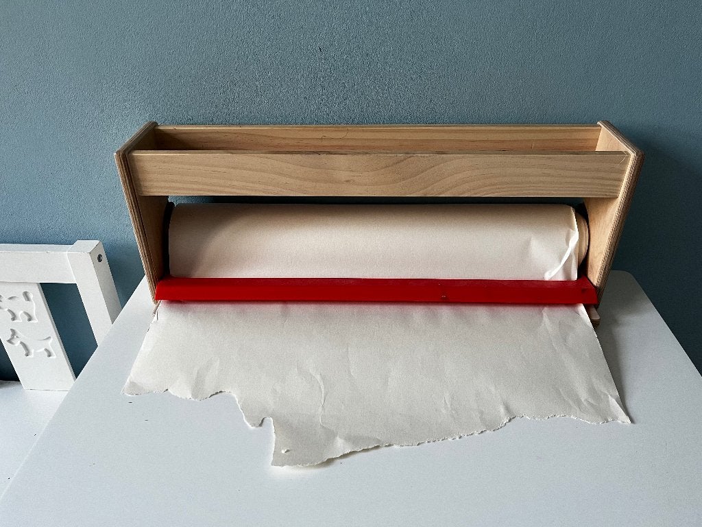 IKEA MÅLA papierrolhouder met papierrol, Ophalen, Zo goed als nieuw, Knutselen