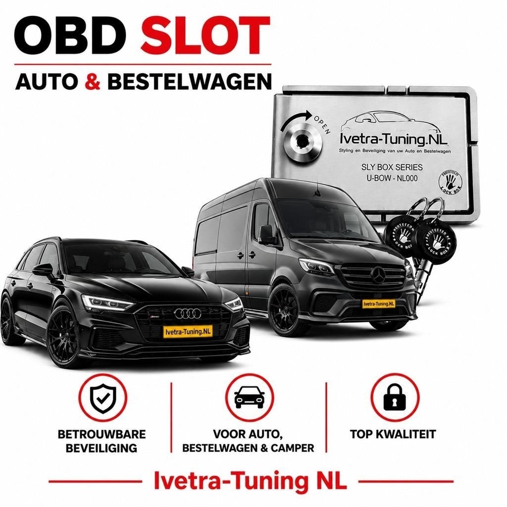 OBD Slot Auto | OBD Slot Bestelwagen, Auto diversen, Verzenden, Info@ivetra-tuning.nl | www.ivetra-tuning.nl, Ivetra-Tuning NL