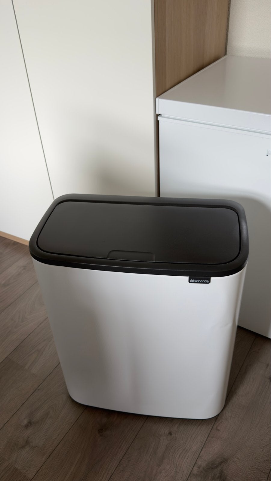 Brabantia Bo Touch Bin Prullenbak - 2x 30 Liter, Huis en Inrichting, Woonaccessoires | Prullenbakken, Ophalen, 50 – 75, 40 liter of meer