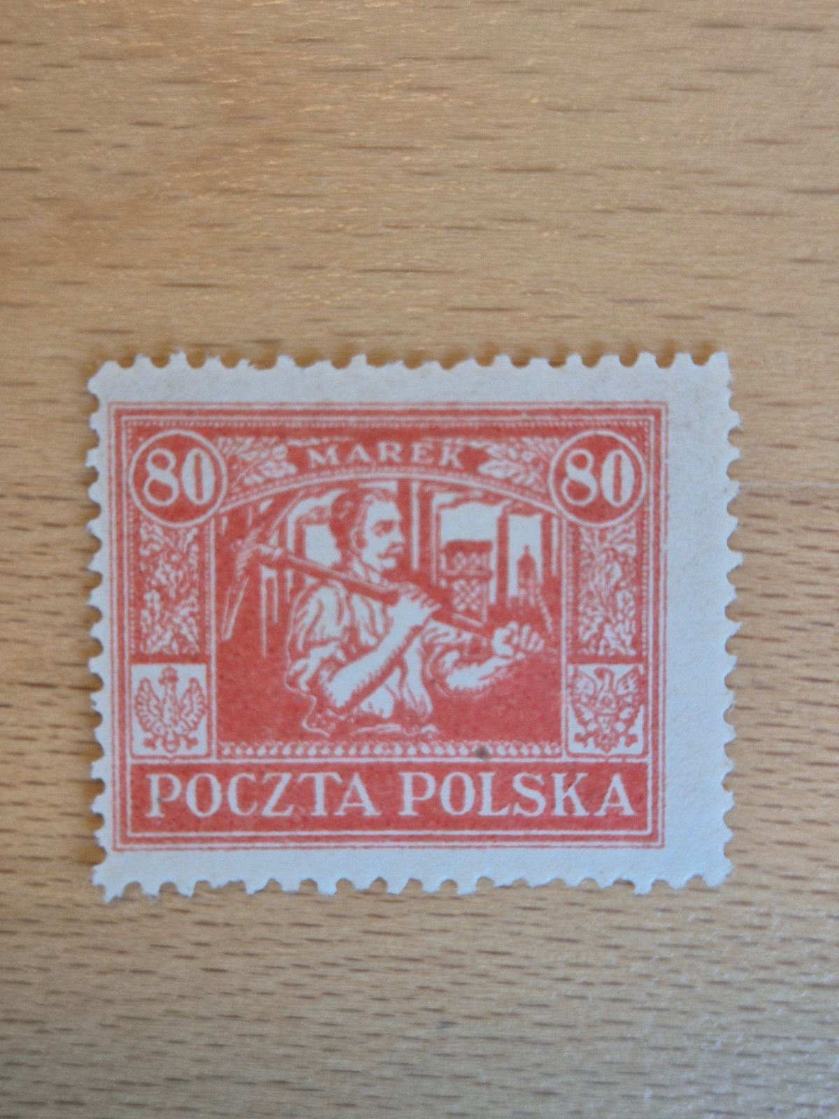 Opper-Silezië 1923 mijnwerker, Ophalen of Verzenden, Overige landen, Postfris