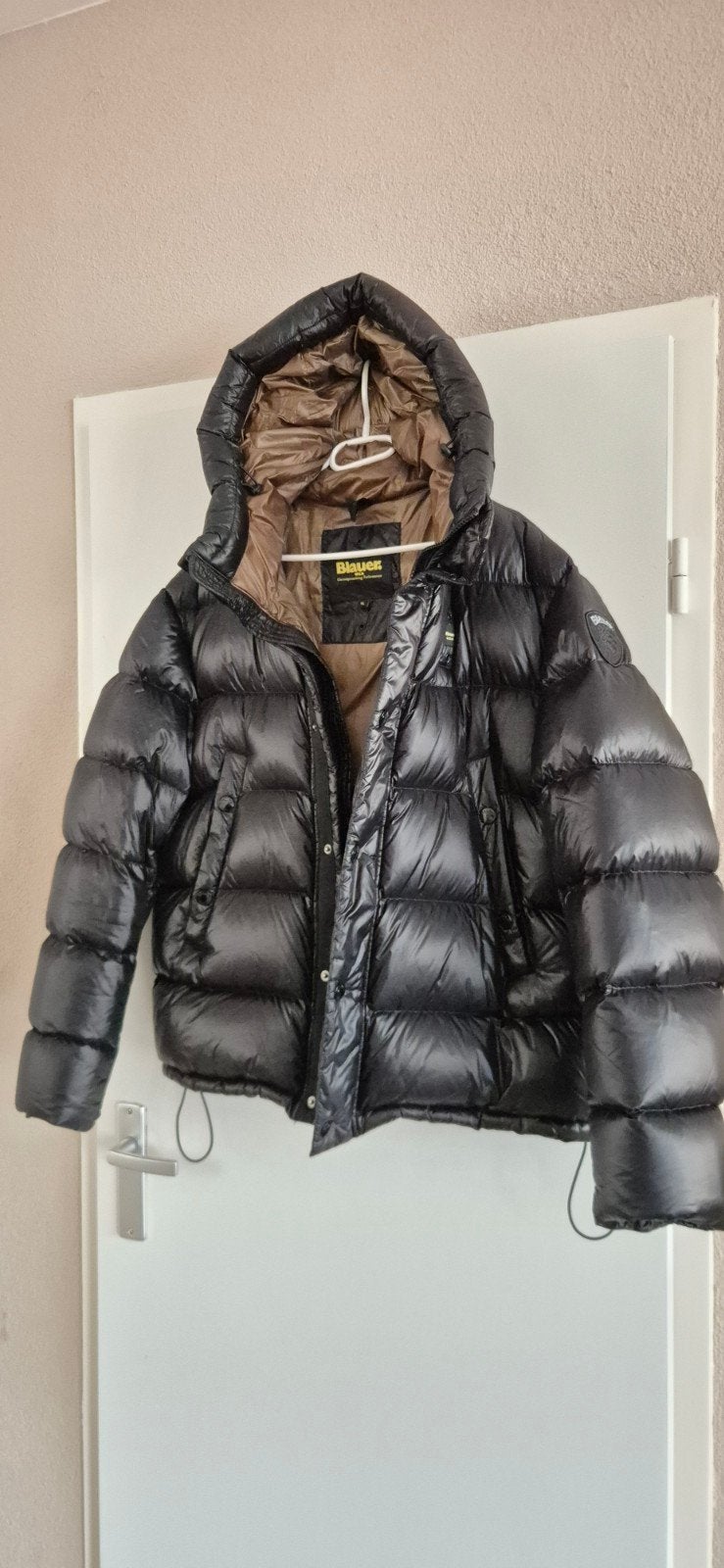 Blauer winterjas, zo goed als nieuw!, Kleding | Heren, Zwart, Maat 56/58 (XL), Ophalen of Verzenden, Zo goed als nieuw