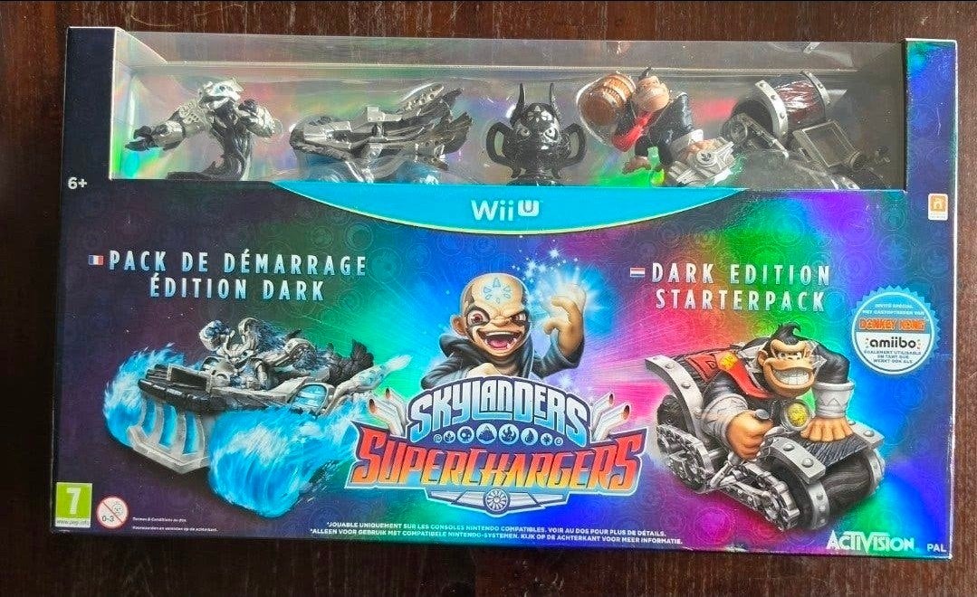 Skylanders superchargers dark edition starter pack, 2 spelers, Ophalen of Verzenden, Avontuur en Actie, Vanaf 7 jaar