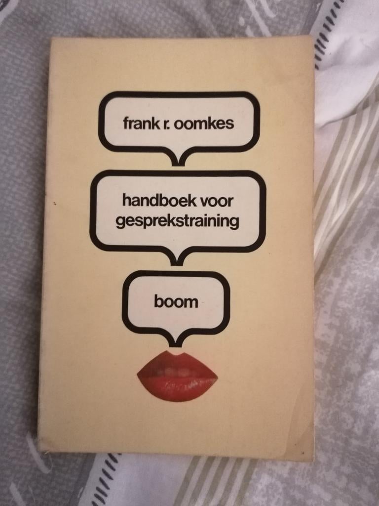 Handboek voor gesprekstrainingen - Frank R. Oomkes, Boeken, Gelezen, Frank R. Oomkes, Gamma, HBO