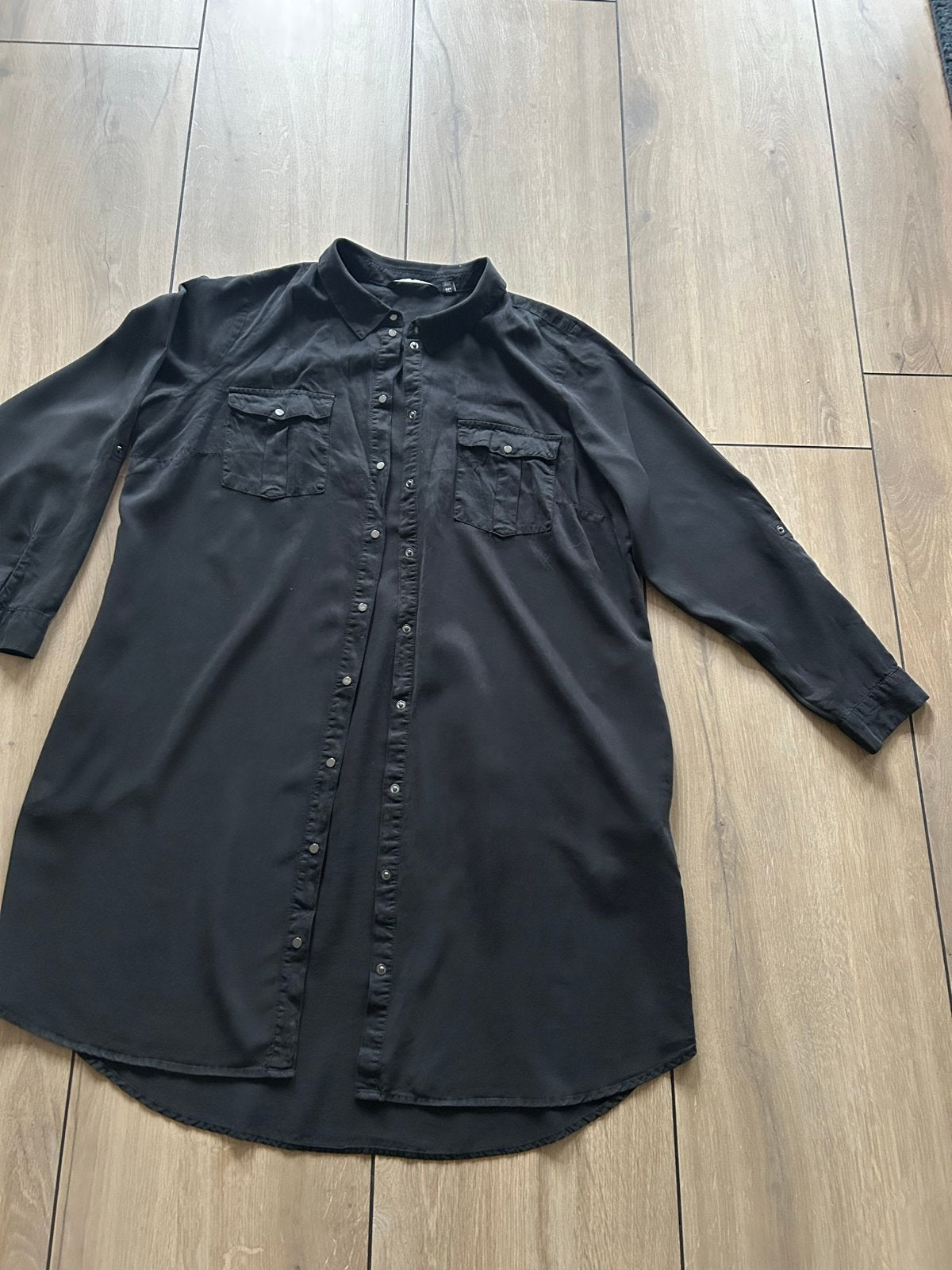 Vero Moda blousejurk maat 46 - Nieuw, Zwart, Maat 46/48 (XL) of groter, Nieuw, Ophalen of Verzenden