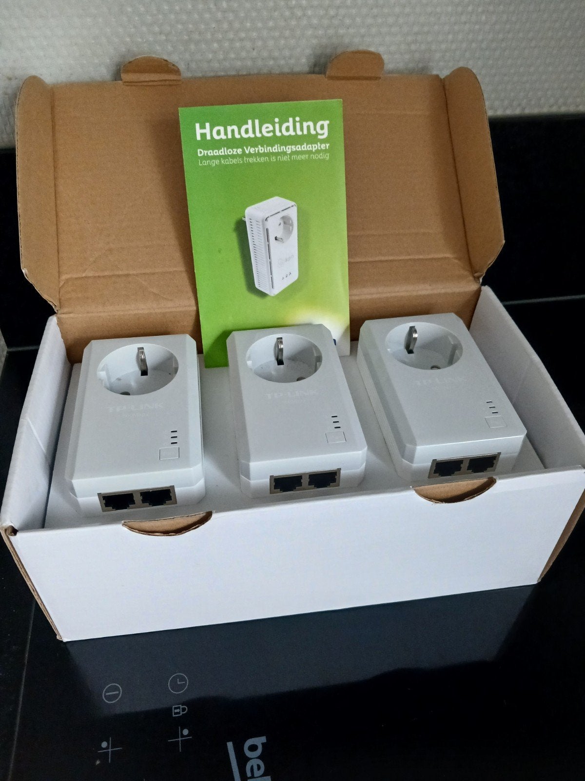 TP-Link AV500 Powerline Adapters (3 stuks), Ophalen of Verzenden, Nieuw