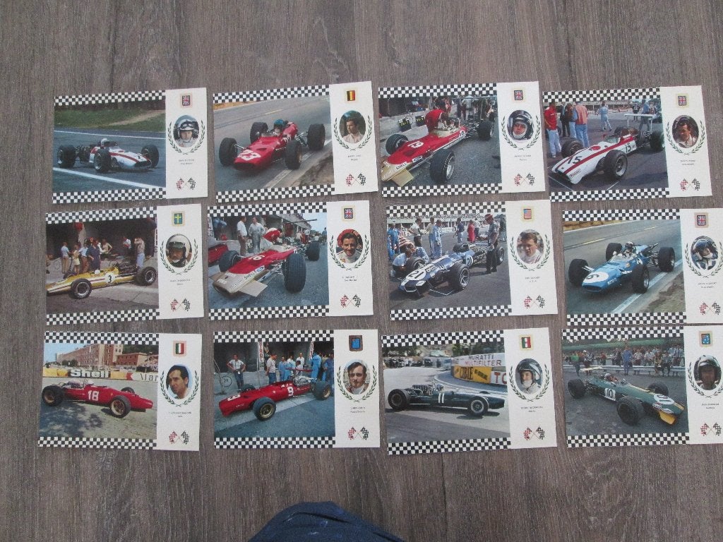 gran prix formule 1 jaren 60 70 hill ickx enz f1, Ophalen of Verzenden, Zo goed als nieuw, Formule 1