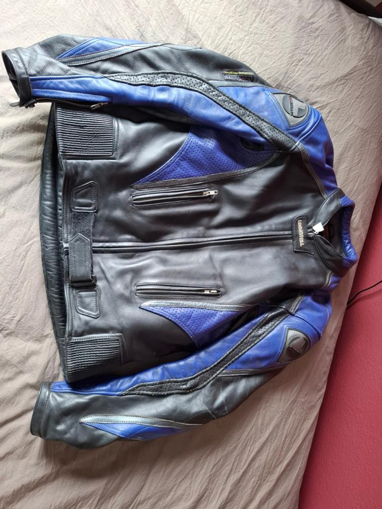 Leren combi motorpak (jas en broek), Motoren, Kleding | Motorkleding, Lookwell, Ophalen of Verzenden, Tweedehands, Heren