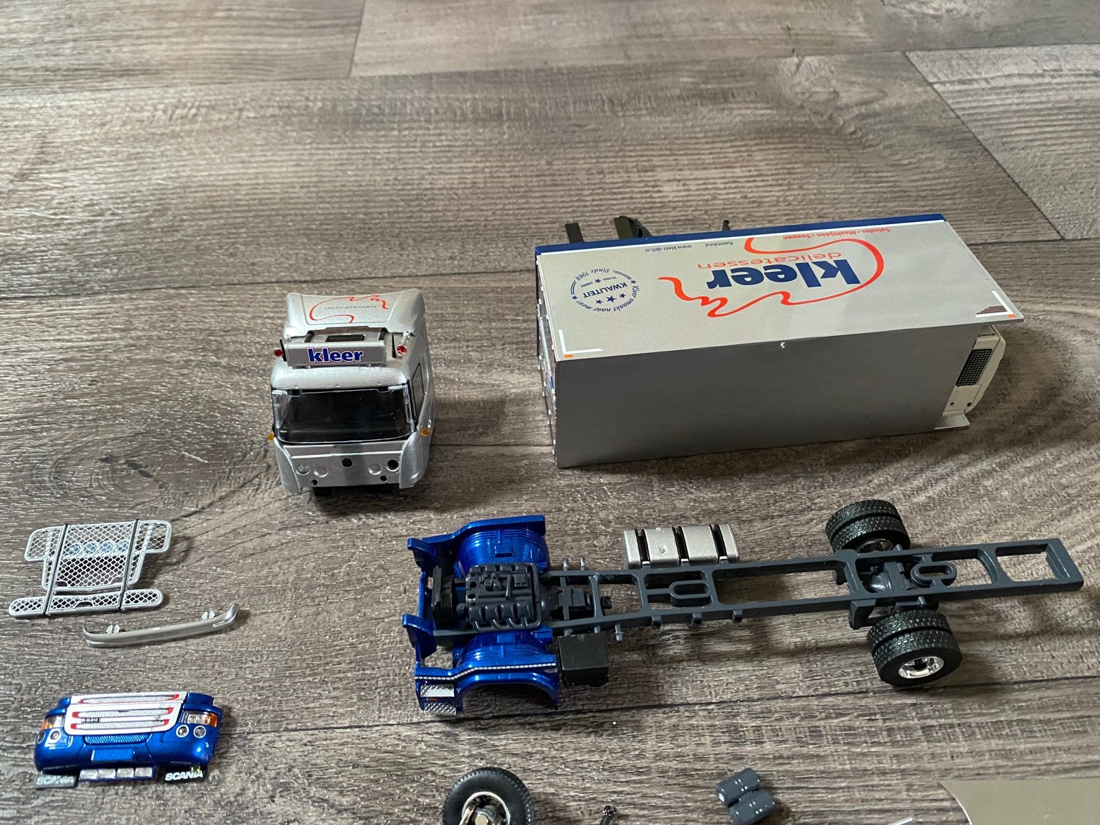 Tekno Scania R serie restant onderdelen Kleer, Ophalen of Verzenden, Gebruikt, Bus of Vrachtwagen, Tekno