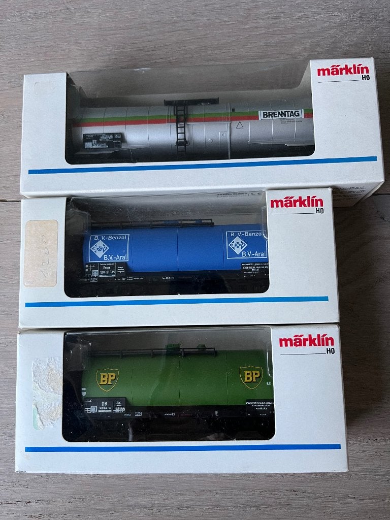Marklin 46514, 46511, 4753 ho wagons nieuwstaat, Wisselstroom, Verzenden, Märklin, Nieuw