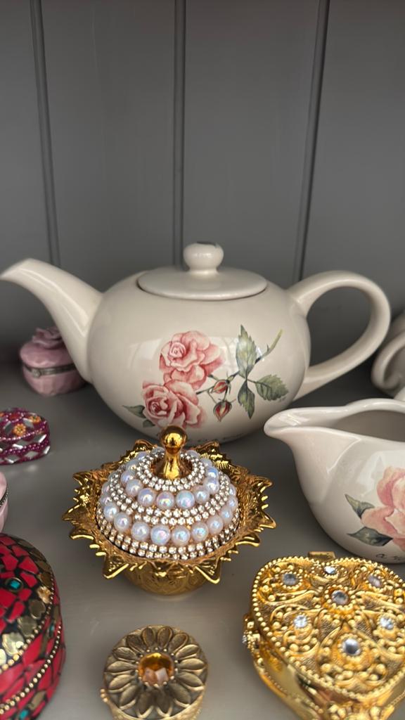 Hele leuke thee set., Antiek en Kunst, Antiek | Servies compleet, Ophalen of Verzenden