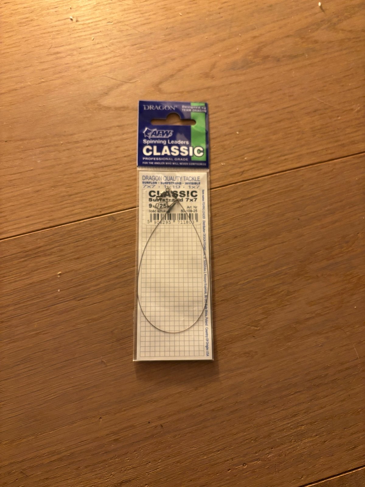 Dragon Classic Spinning Leaders - 9kg 25cm, Watersport en Boten, Hengelsport | Algemeen, Ophalen of Verzenden, Nieuw, Overige typen