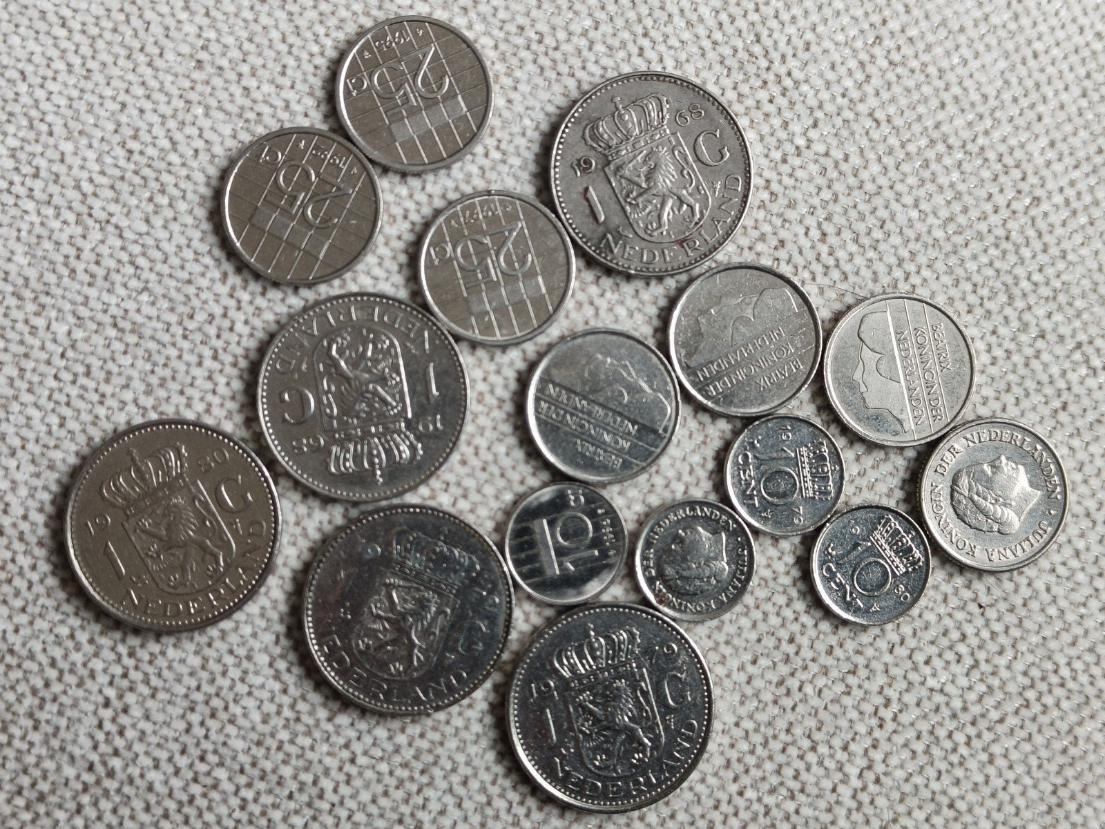 KAVELTJE JULIANA, BEATRIX MUNTEN., Verzenden, Koningin Beatrix, Euro's
