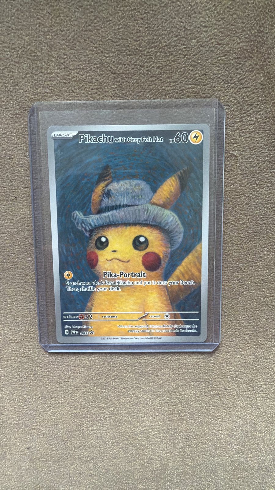 Pikachu With Grey Felt Hat, Ophalen of Verzenden, Nieuw