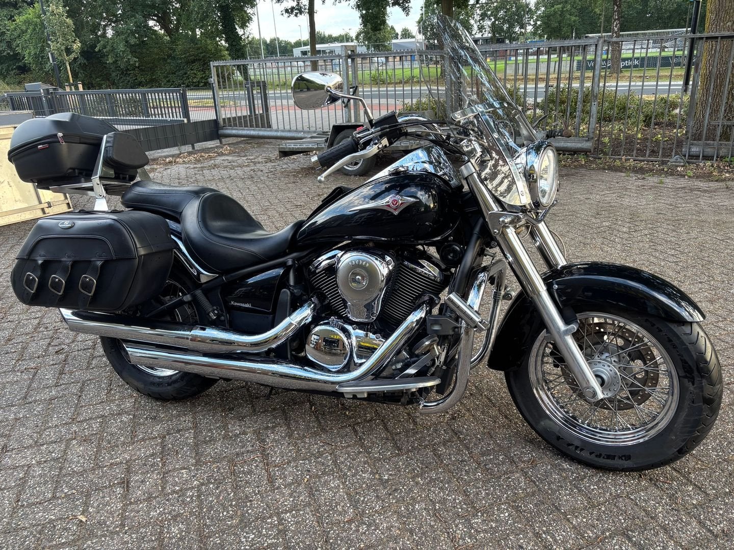 KAWASAKI VN 900 CLASSIC 2014 VULCAN VN900 29800km Zeer compl, 903 cc, 2 cilinders, Chopper, Bedrijf