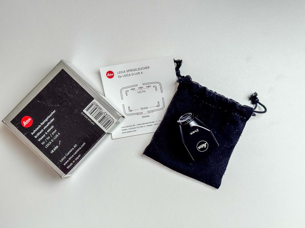 Leica Brightline Finder M 24mm, Ophalen of Verzenden, Zo goed als nieuw, Overige typen