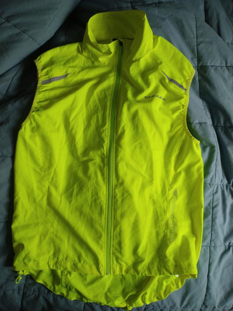 Reflecterend hardloop wielren vest maat XXL merk Endura, Ophalen of Verzenden, Zo goed als nieuw, Overige maten, Zwart
