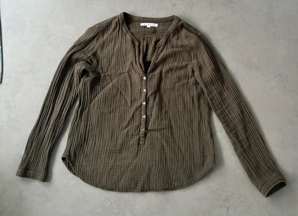 Xirena katoenen blouse maat M, Verzenden, Zo goed als nieuw, Maat 38/40 (M), Groen