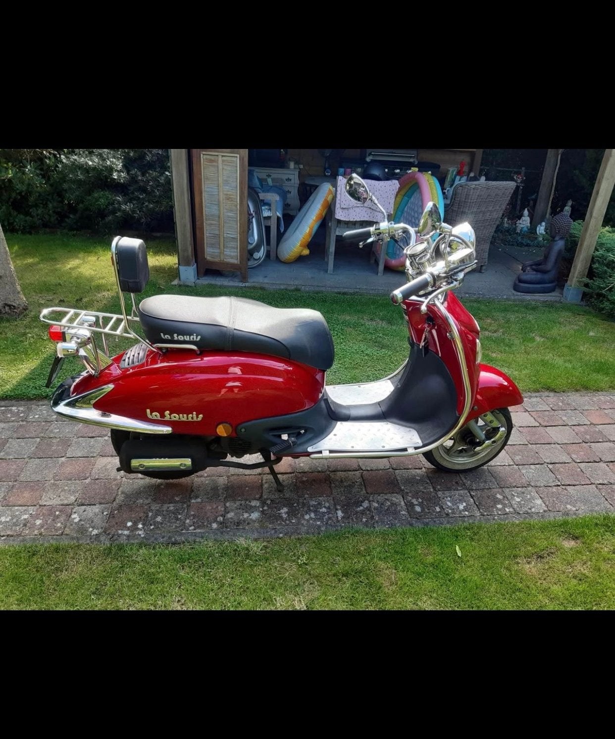La Souris Grande Retro, Ophalen, Zo goed als nieuw, Benzine, 50 cc