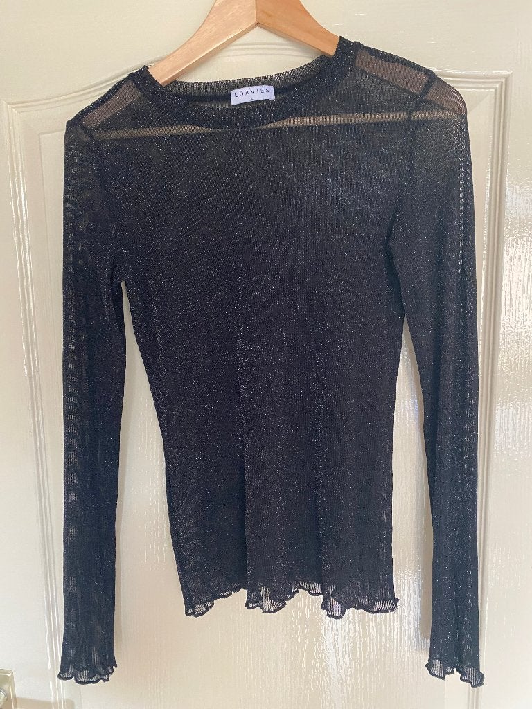 Shirt/top van Loavies, Zwart, Maat 42/44 (L), Ophalen of Verzenden, Loavies