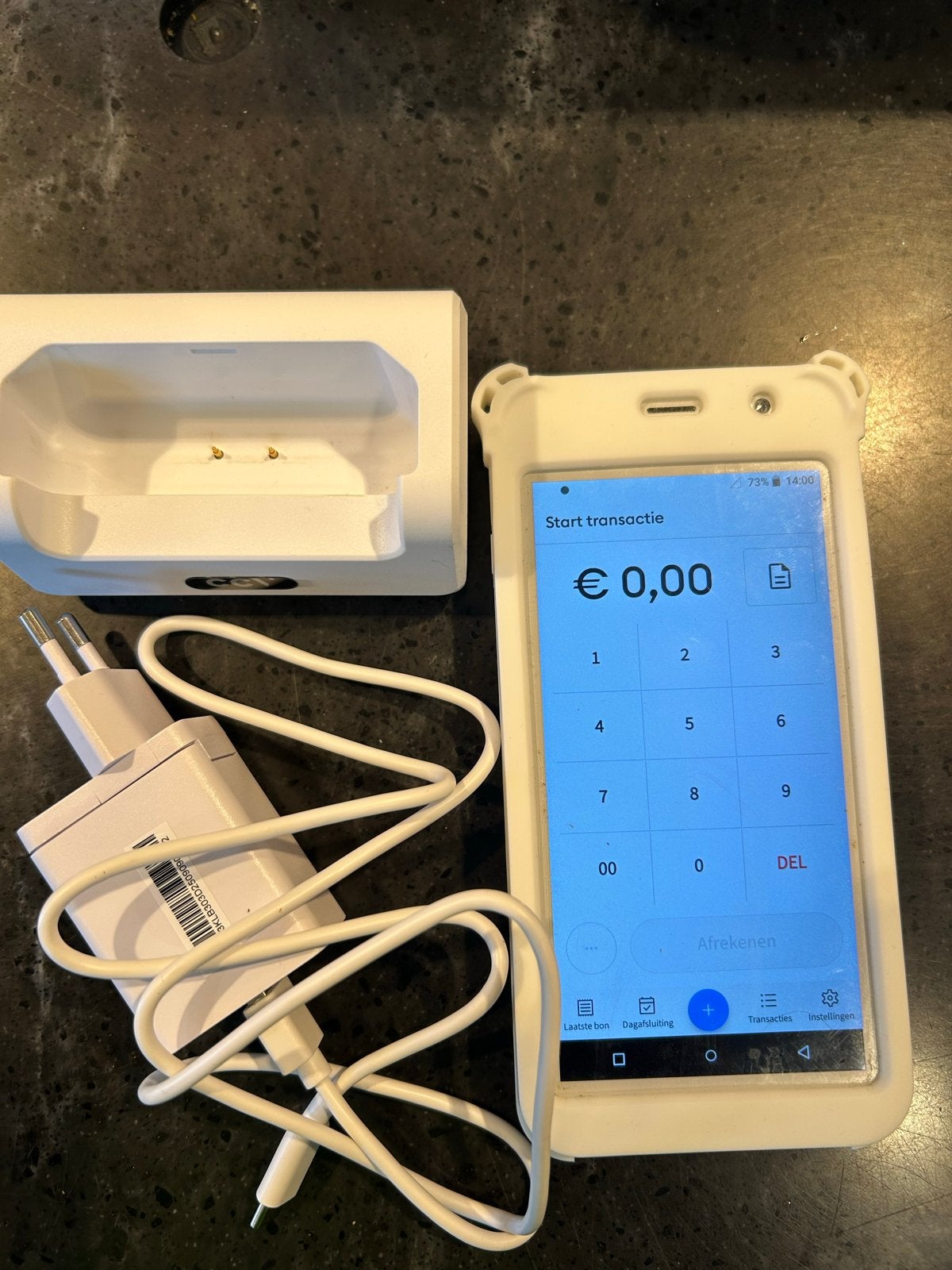 CCV A77 Mobiel Pinautomaat met Laadstation, Ophalen, Overige typen
