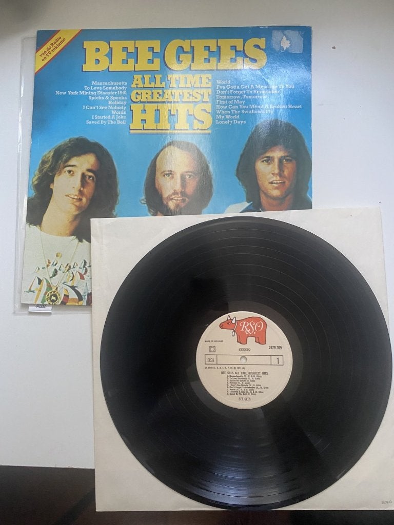 Bee Gees – Bee Gees All Time Greatest Hits, Cd's en Dvd's, Vinyl | Pop, LP, Gebruikt, Pop, Ophalen of Verzenden