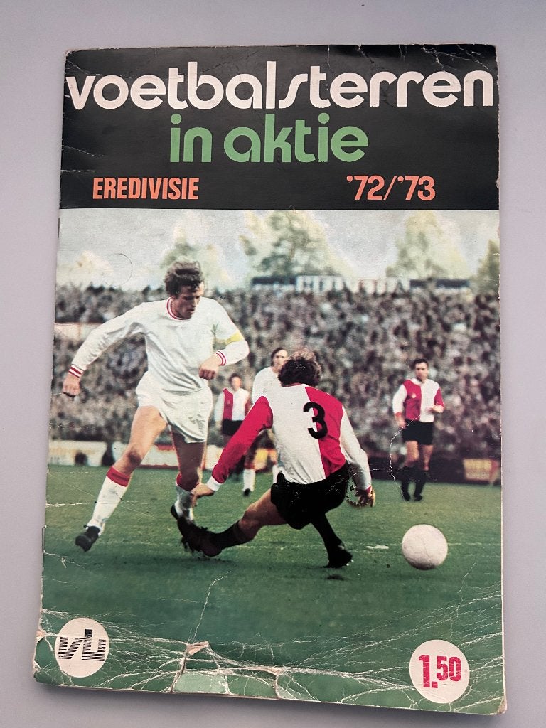 Compleet Origineel Voetbalsterren in Aktie album 1972/1973, Ophalen of Verzenden, Gebruikt, Overige binnenlandse clubs, Boek of Tijdschrift