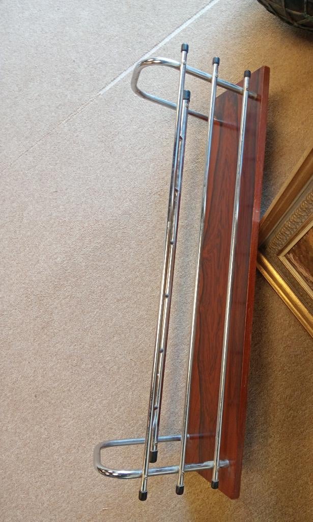 Vintage kapstok -80 cm, Wandkapstok, Ophalen of Verzenden, Zo goed als nieuw, Minder dan 100 cm