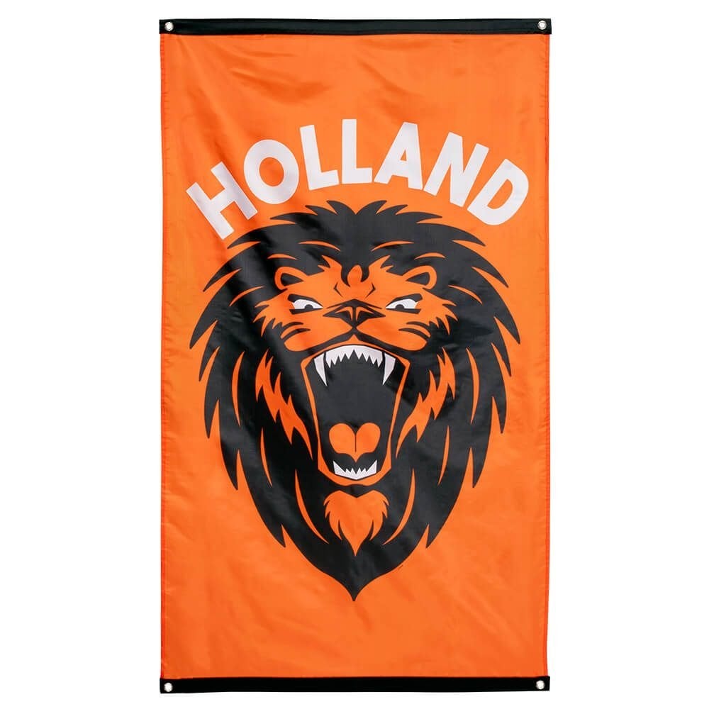 Vlag Oranje Brullende Leeuw Holland - 90x150 CM, Verzenden, PO BOX 8824 5605 LV Eindhoven, AI&E, Nieuw