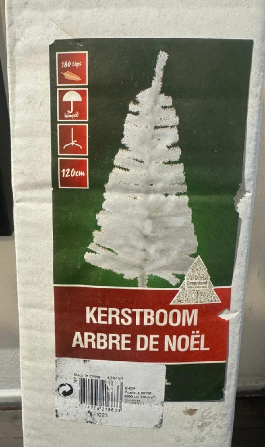 Witte kerstboom, Diversen, Kerst, Ophalen