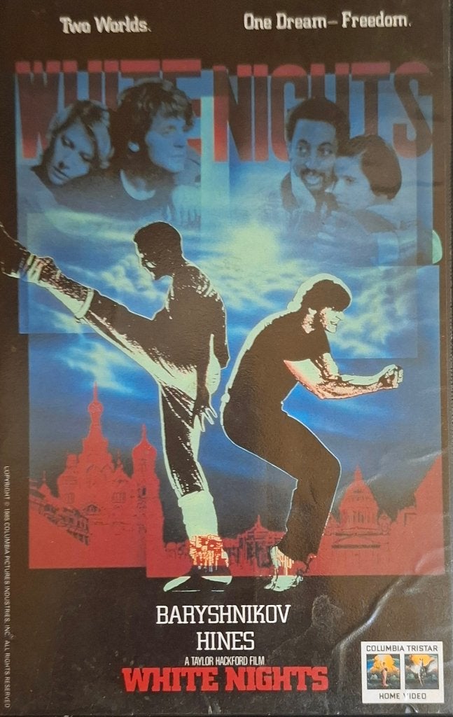 White Nights - VHS - Columbia Tristar, Cd's en Dvd's, Nederlands ondertiteld, Engels, Martial arts, Alle leeftijden