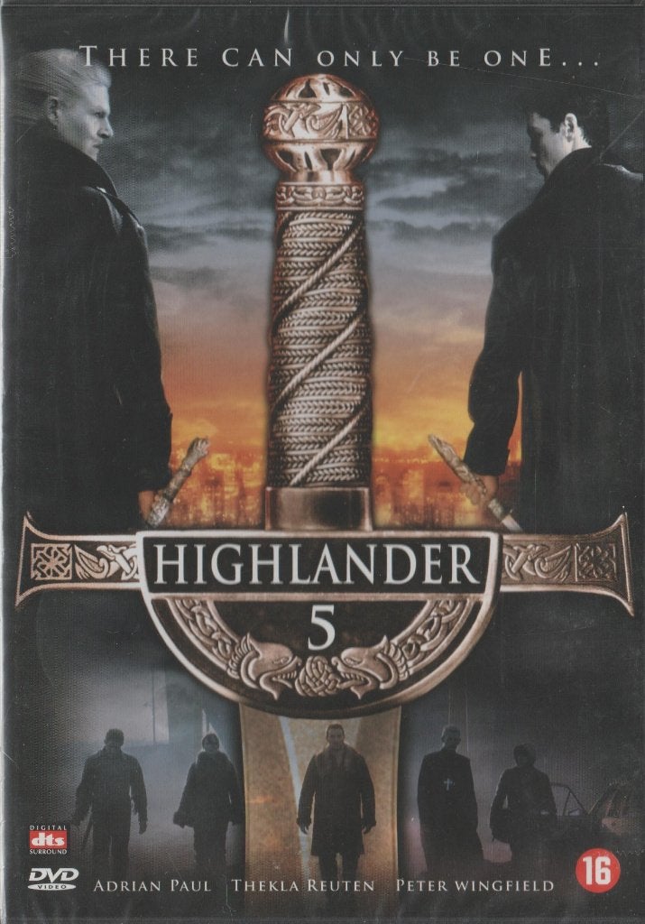 39) Highlander 5: met Adrian Paul en Thekla Reuten, Cd's en Dvd's, Vanaf 16 jaar, Ophalen of Verzenden, Nieuw in verpakking, Fantasy