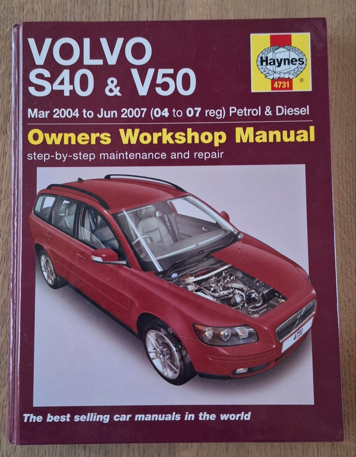 Haynes Werkplaatshandboek Volvo S40 & V50 (2004-2007), Ophalen of Verzenden, Gelezen, Volvo, Martynn Randall