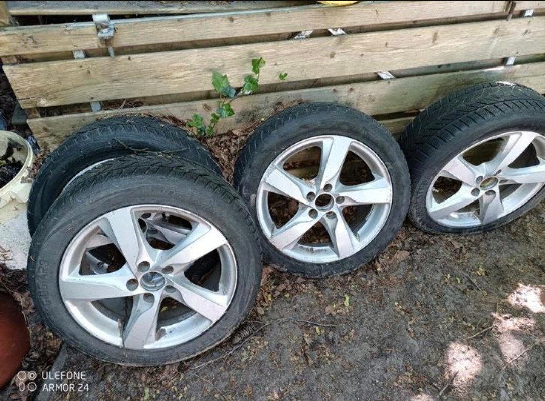 17 inch velgen 5x108, 63,5mm naafgat voor Volvo V40 Hybrid, Auto-onderdelen, Banden en Velgen, Ophalen, Gebruikt, Velg(en), 17 inch