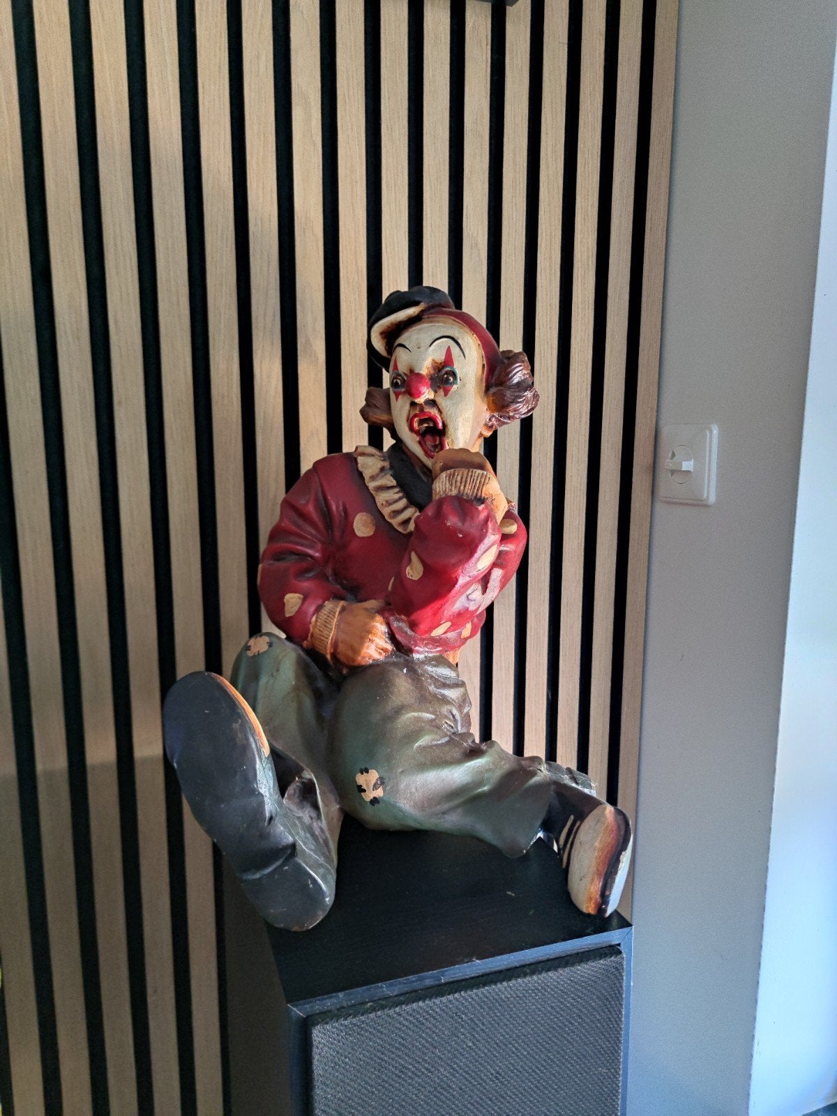 Grote Vintage Clown Beeld, Ophalen