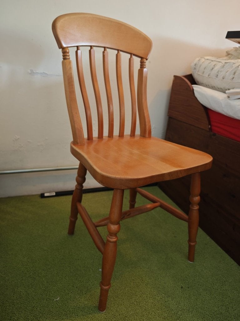 eetkamer stoelen 5 stuks eikenhout., Ophalen, Gebruikt, Bruin, Vijf, Zes of meer stoelen