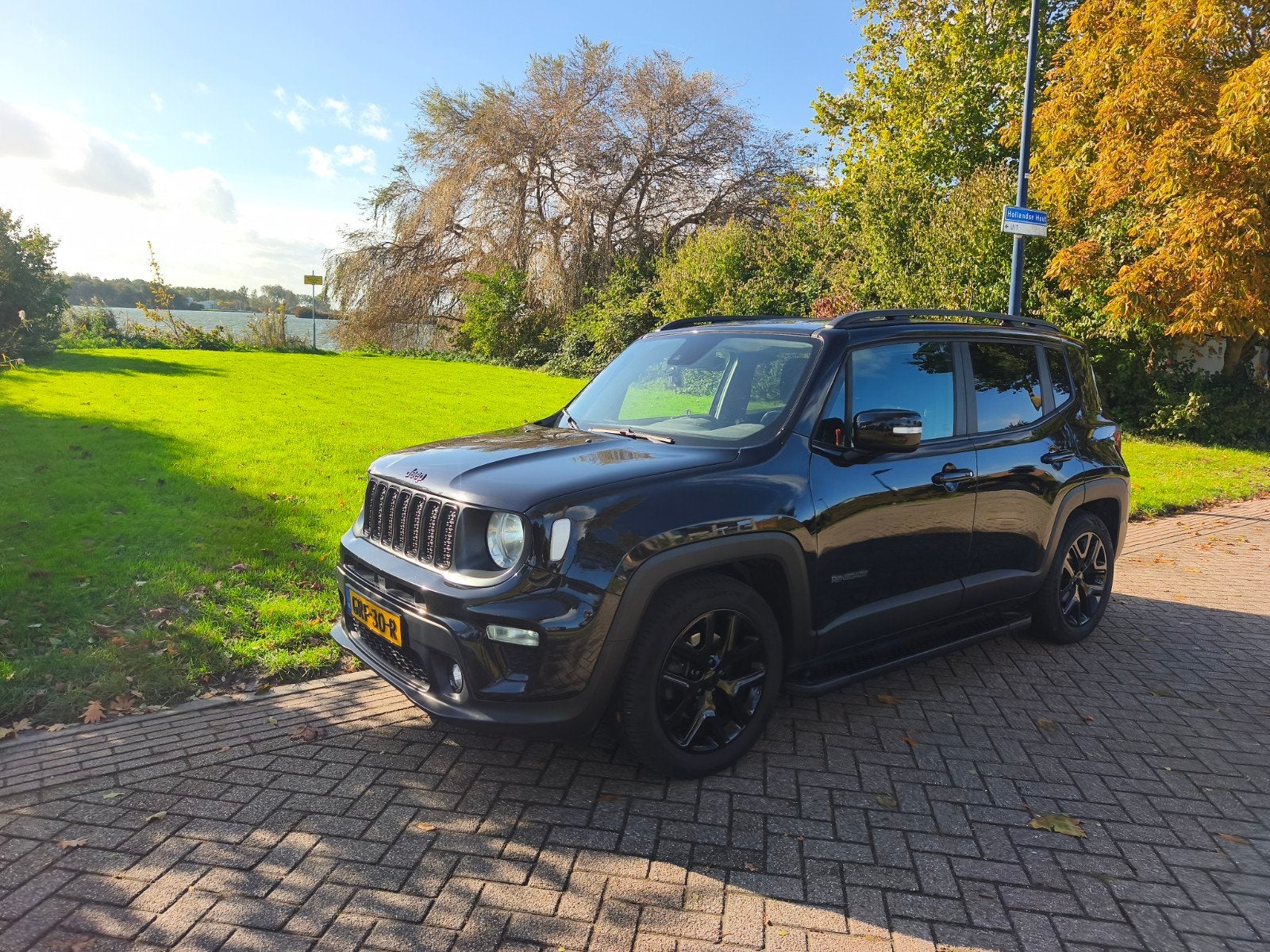 Jeep Renegade 1.3T 150pk Ddct 2019 Zwart, Dealer onderhouden, Stof, 1295 kg, 4 cilinders