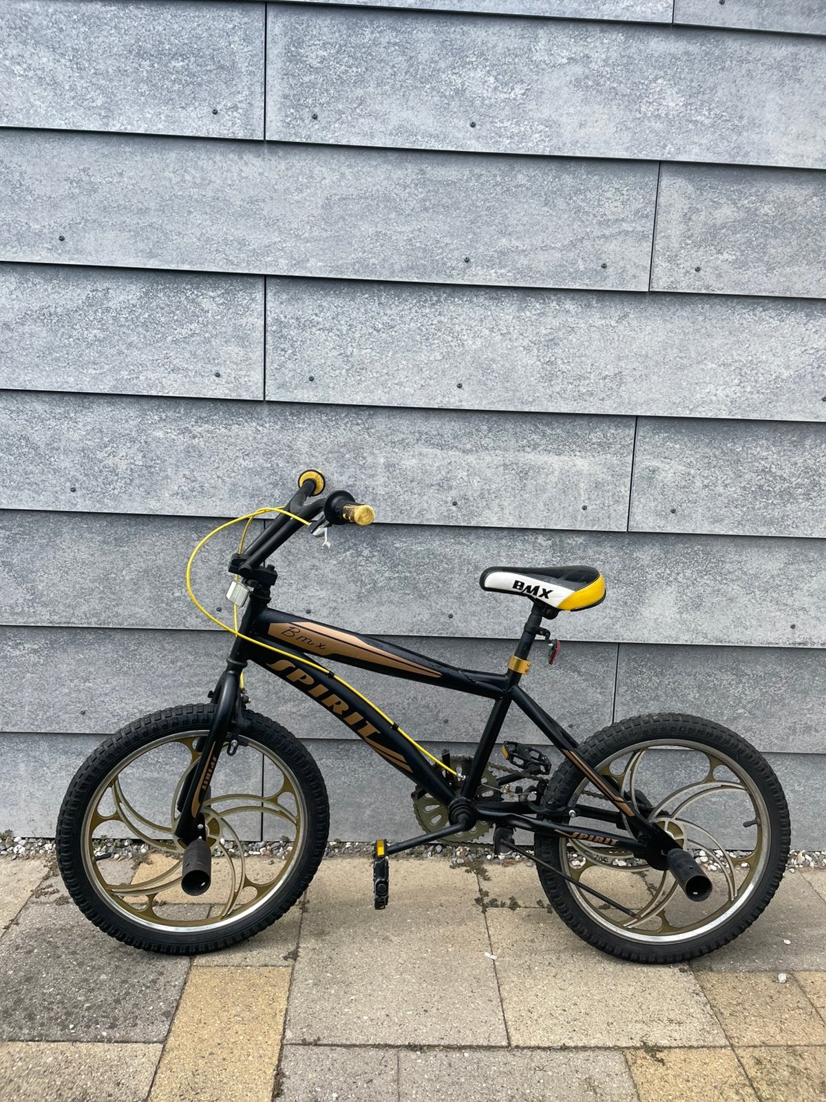 Spirit BMX Cheetah 20 inch – goud/zwart, Ophalen, Gebruikt, Staal