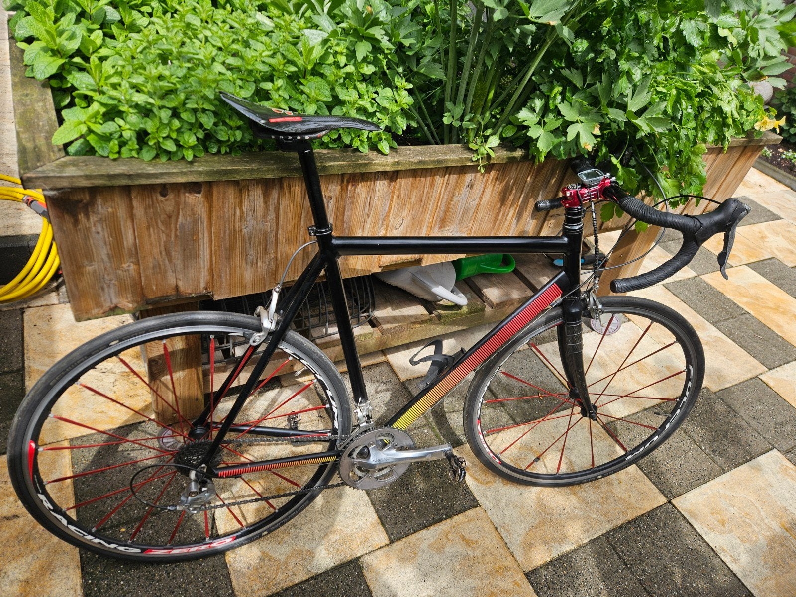 Custom racefiets 61cm, Overige merken, Gebruikt, Carbon, Ophalen of Verzenden