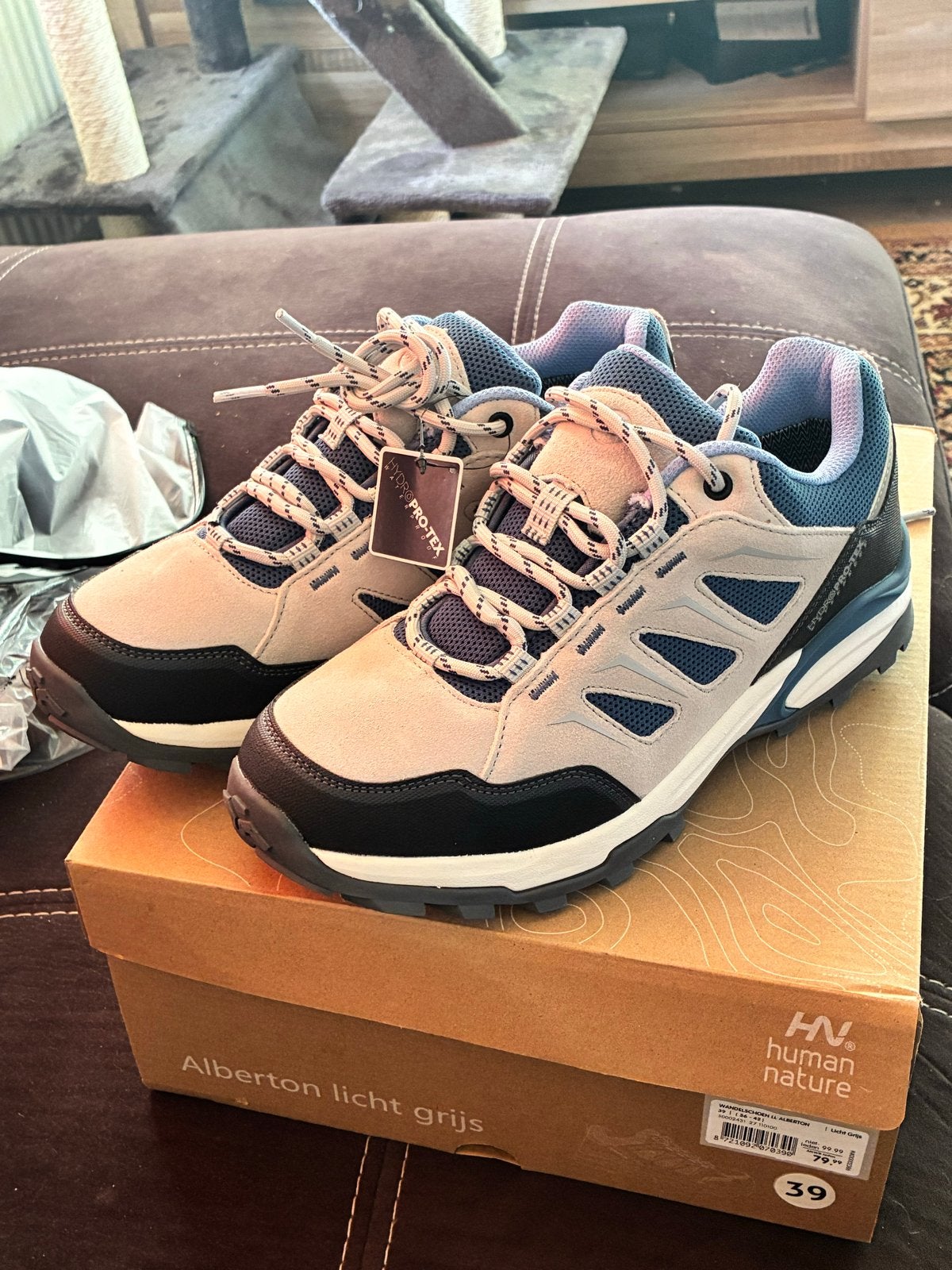 Nieuwe Human Nature Alberton wandelschoenen, maat 39, Ophalen of Verzenden, Nieuw, Schoenen