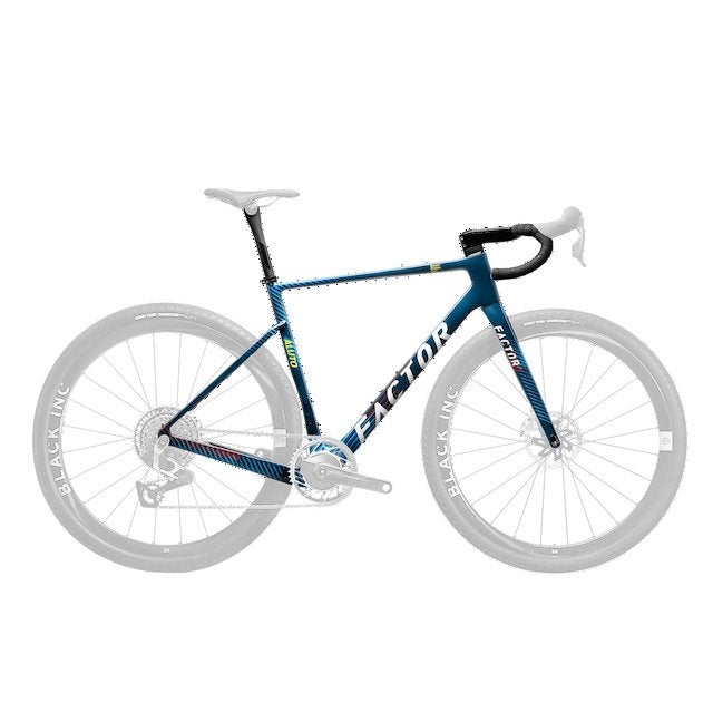Factor Aluto 2026 Frameset Raptor Blue maat S/52, Frame, Nieuw, Racefiets, Carbon
