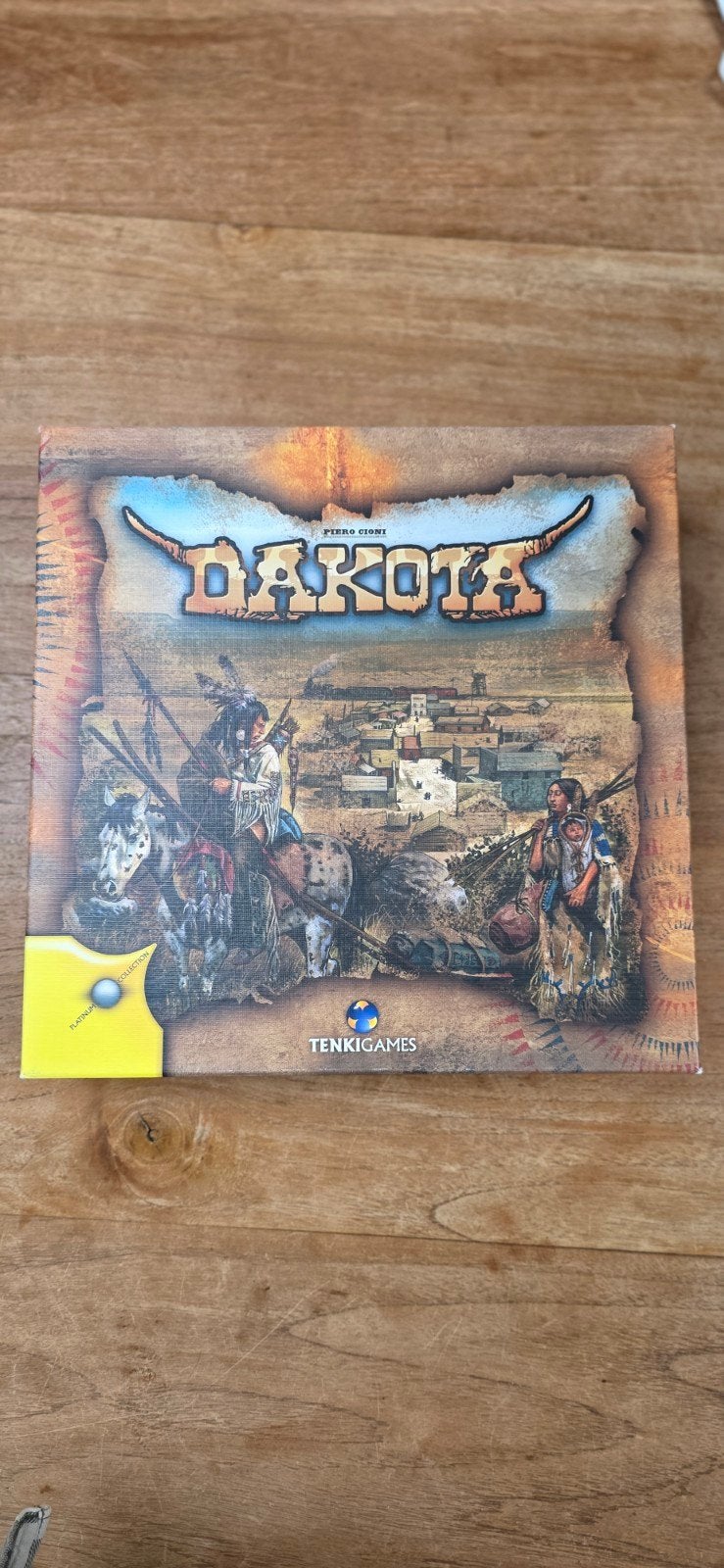 Dakota Western Boardgame ENG, Hobby en Vrije tijd, Gezelschapsspellen | Bordspellen, Vijf spelers of meer, Ophalen of Verzenden