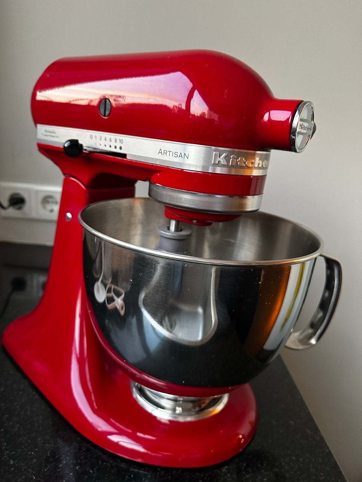 KitchenAid Artisan Keukenmixer, Ophalen, 4 liter of meer, 3 snelheden of meer, Zo goed als nieuw