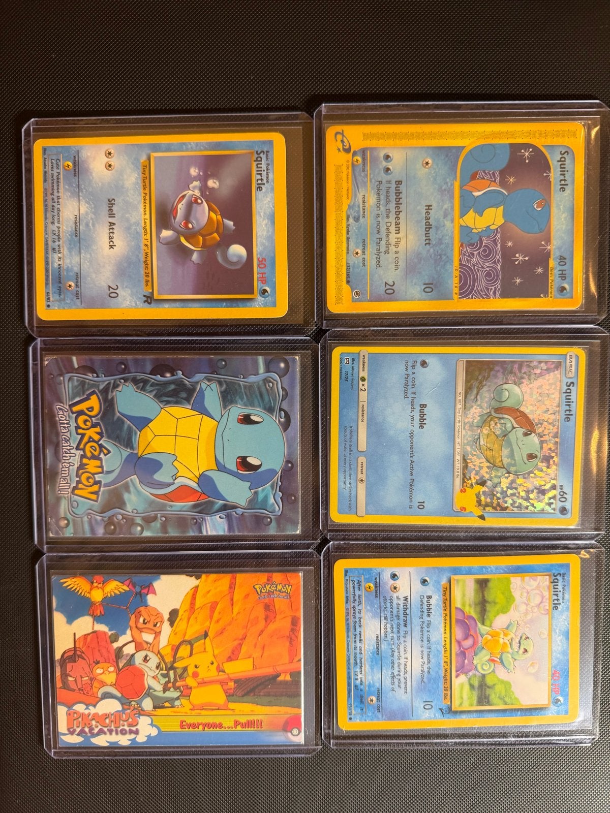 Pokémon Squirtle Lot, Ophalen of Verzenden, Gebruikt, Meerdere kaarten