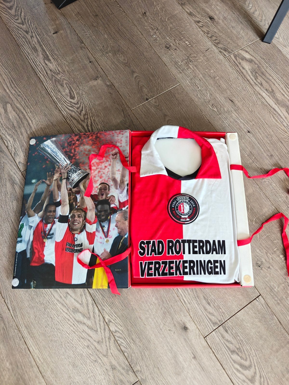 Feyenoord UEFA 2002 Limited Edition thuis shirt, Ophalen, Zo goed als nieuw, Feyenoord, Shirt
