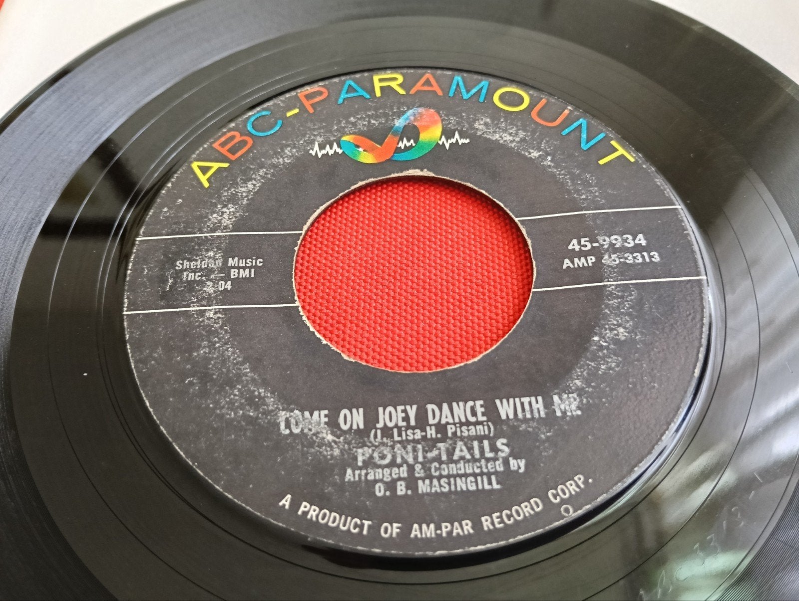 THE PONI TAILS 1958 ABC LABEL FEMALE ROCK & ROLL DW, Verzenden, Zo goed als nieuw, Pop