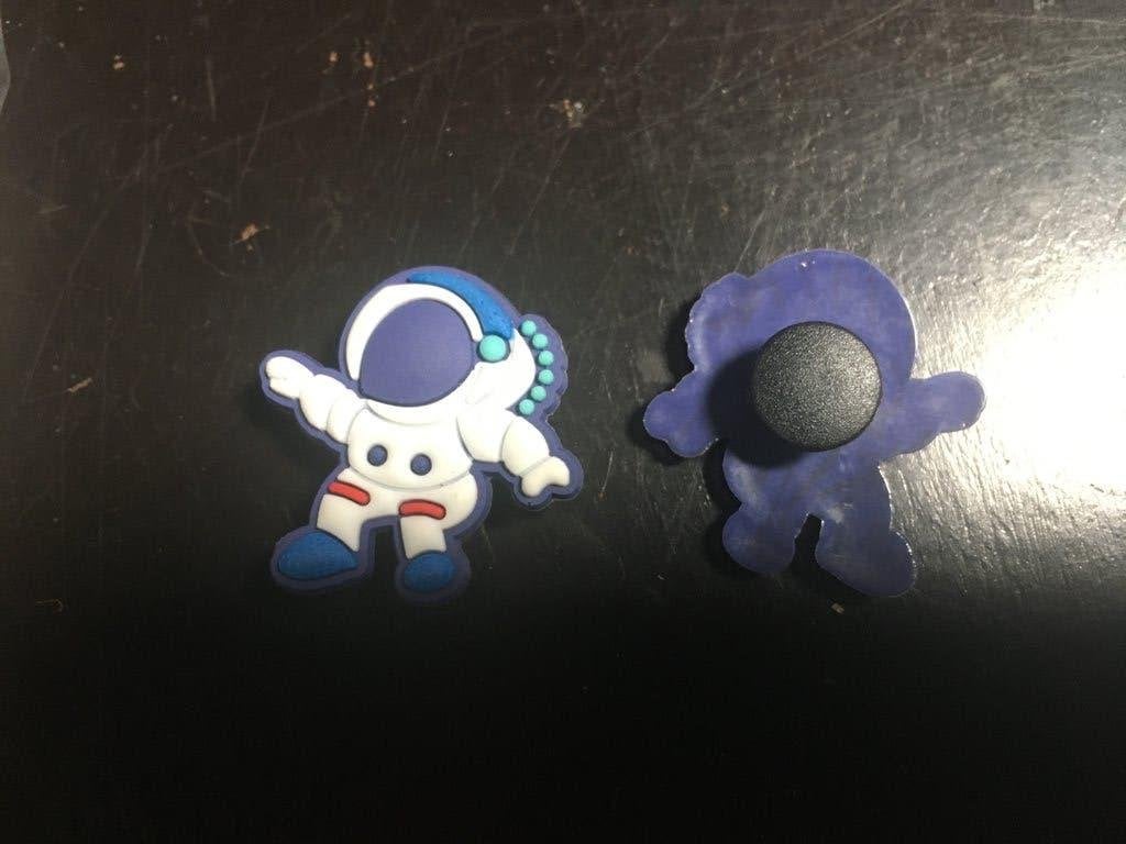 Spaceman 3D charm sandalen Croc pins astronaut, Ophalen of Verzenden, Nieuw, Figuurtje, Speldje of Pin